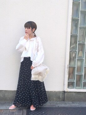 ハラグチリナさん（レディース・158cm）の春コーディネート