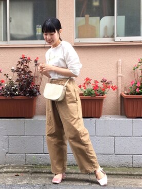 ハラグチリナさん（レディース・158cm）の春コーディネート