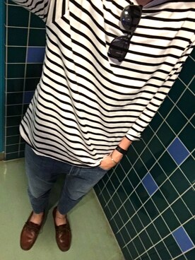 ショウへーさん（メンズ・182cm）の夏コーディネート