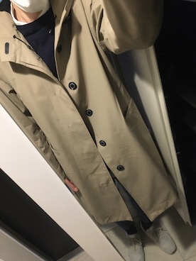 「THE NORTH FACE（ザノースフェイス）のアイテム（ミリタリージャケット）」を使った、ショウへーさん（メンズ・182cm）の春コーディネート