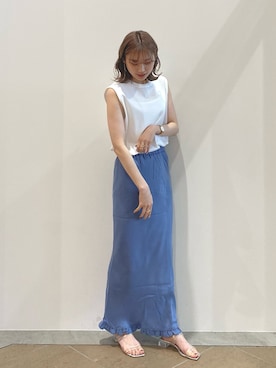 MIKAさん（レディース・165cm）の夏コーディネート