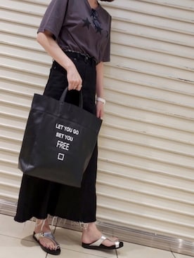 「スクラップブック」｜makiさん（レディース・167cm）の夏コーディネート