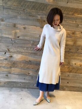 「ehka sopo（エヘカソポ）のアイテム」を使った、WAラゾーナ川崎プラザ店さん（レディース・163cm）の春コーディネート