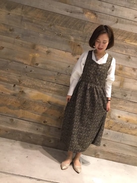 「メッシュパンプス」｜WAラゾーナ川崎プラザ店さん（レディース・163cm）の春コーディネート