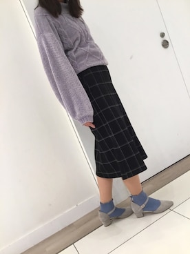 「ソックス×パンプス」｜WAラゾーナ川崎プラザ店さん（レディース・163cm）の春コーディネート