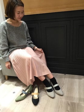 WAラゾーナ川崎プラザ店さん（レディース・163cm）の春コーディネート