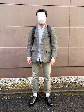 MUさん（メンズ・171cm）の春コーディネート