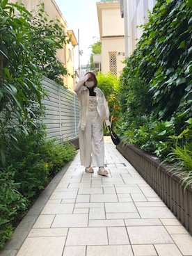 「原宿」｜「アイテム（サンダル）」を使った、chicoさん（レディース・165cm）の春コーディネート