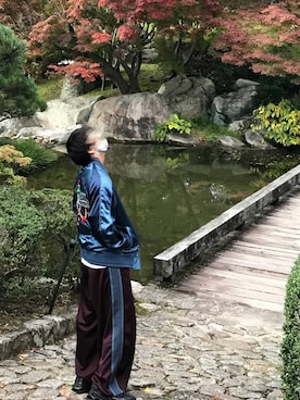 「Born Free（ボーンフリー）のアイテム」を使った、remadさん（メンズ・171cm）の秋コーディネート