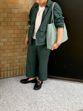 「LAKOLE（ラコレ）のアイテム（その他アウター）」を使った、takahiさん（メンズ・168cm）の春コーディネート