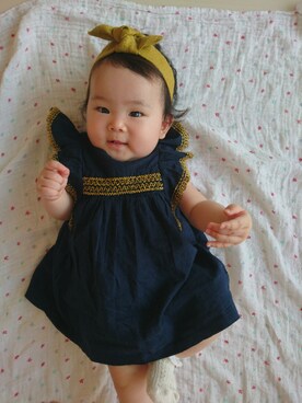 はななさん（キッズ・60cm）の夏コーディネート