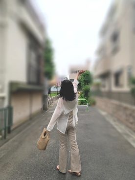 「イメチェン」｜riKoさん（レディース・162cm）の夏コーディネート