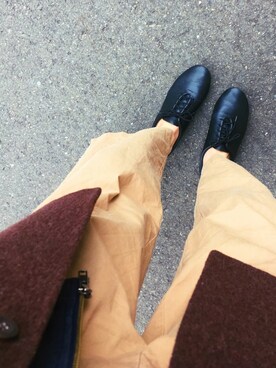 「CROWN JAZZ（クラウンジャズ）のアイテム」を使った、Sumireさん（レディース・159cm）の冬コーディネート