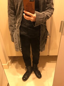 「RCWB（アールシーダブリュービー）のアイテム」を使った、KEMEKOさん（レディース・156cm）の秋コーディネート