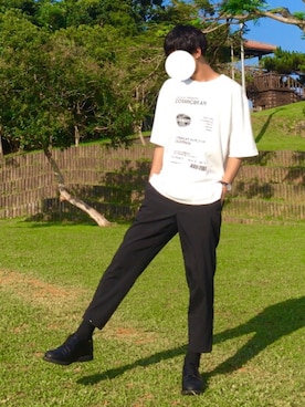 Shikiさん（メンズ・179cm）の夏コーディネート