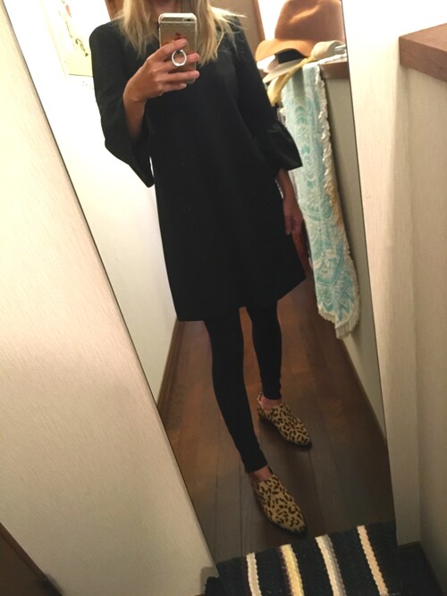 573 Zaraのワンピースを使ったコーディネート Wear