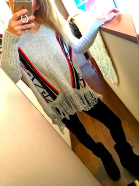 573さん（レディース・157cm）の冬コーディネート