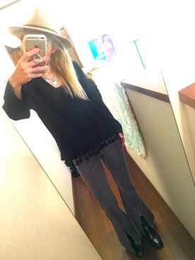 573さん（レディース・157cm）の冬コーディネート