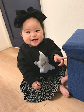 こっきーさん（キッズ・70cm）の冬コーディネート