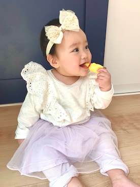 こっきーさん（キッズ・70cm）の春コーディネート