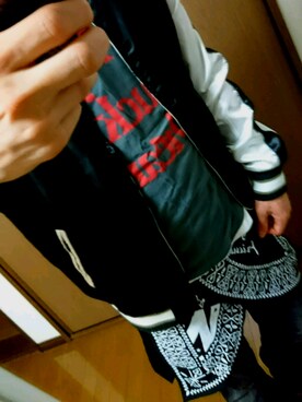 「M（エム）のアイテム（その他）」を使った、TAKUYA さん（メンズ・165cm）の春コーディネート