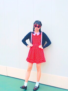 「Nile PERCH（ナイルパーチ）のアイテム（ワンピース/ドレス）」を使った、キロさん（レディース・166cm）の秋コーディネート