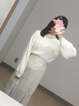 まぐろさん（レディース・163cm）の冬コーディネート