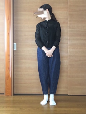 「dantan」｜ぱるこさん（レディース・159cm）の夏コーディネート