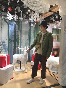 「URBAN RESEARCH Sonny Label（アーバンリサーチサニーレーベル）のアイテム（その他アウター）」を使った、YUKIさん（メンズ・178cm）の秋コーディネート