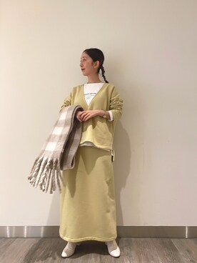 funaさん(レディース・155cm)の冬コーディネート