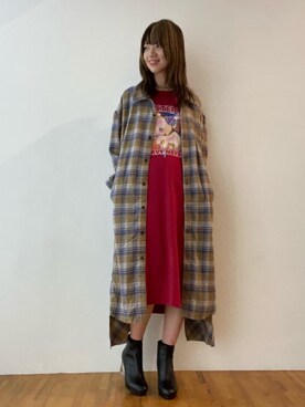 E r i K aさん（レディース・162cm）の秋コーディネート