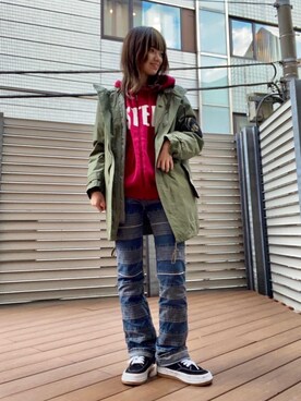 E r i K aさん(レディース・162cm)の秋コーディネート