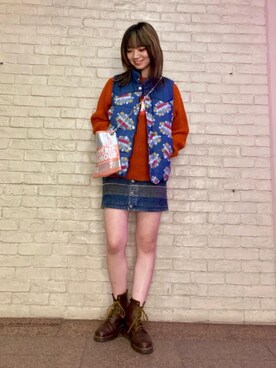 E r i K aさん（レディース・162cm）の秋コーディネート