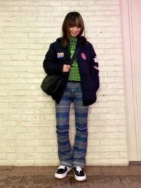 E r i K aさん（レディース・162cm）の冬コーディネート