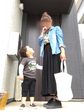 momonさん（レディース・157cm）の春コーディネート