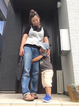 momonさん（レディース・157cm）の夏コーディネート