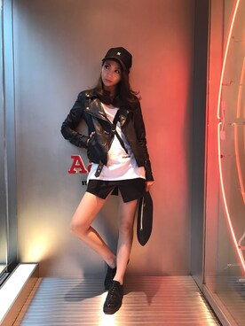 「PRADA（プラダ）のアイテム（その他シューズ）」を使った、itsukiさん（レディース・160cm）の春コーディネート