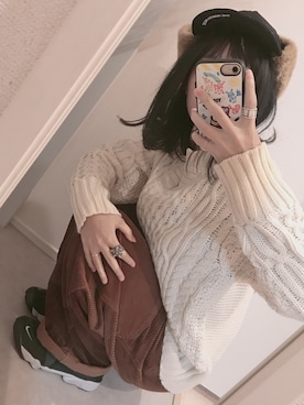 「CODY SANDERSON（コディサンダーソン）のアイテム」を使った、nosukeさん（レディース・160cm）の冬コーディネート
