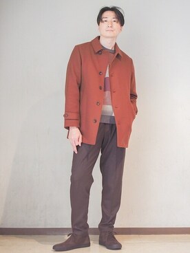 Ships シップス メンズ のピーコートコーディネート Zozotown