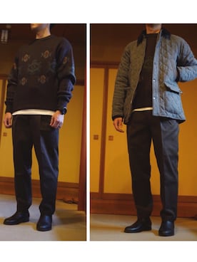 ABCDさん（メンズ・170cm）の冬コーディネート