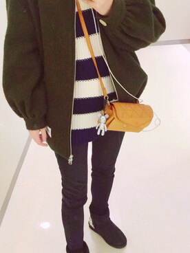 「MINIMUM（ミニマム）のアイテム」を使った、Ssssusieさん（レディース・167cm）の春コーディネート