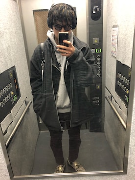 「D.TT.K（ディティーティーケー）のアイテム」を使った、kazuさん（メンズ・170cm）の春コーディネート