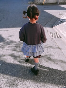 Rinaさん（キッズ・110cm）の秋コーディネート