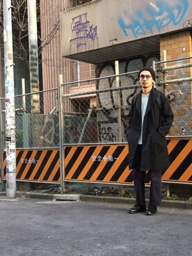 「SEVENDAYS=SUNDAY（セブンデイズサンデイ）のアイテム（ダウンジャケット/コート）」を使った、shigeさん（メンズ・175cm）の春コーディネート