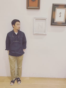「SHAKA」｜shigeさん（メンズ・175cm・20代）の春コーディネート