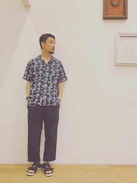 「SHAKA」｜shigeさん（メンズ・175cm・20代）の春コーディネート