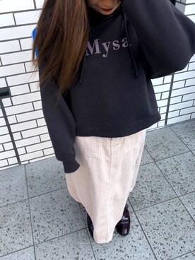 * 𝙠𝙧𝙣 *さん（レディース・148cm）の冬コーディネート