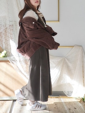 * 𝙠𝙧𝙣 *さん（レディース・148cm）の冬コーディネート