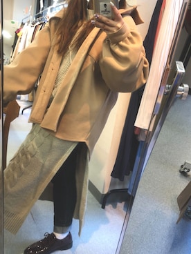 * 𝙠𝙧𝙣 *さん（レディース・148cm）の冬コーディネート