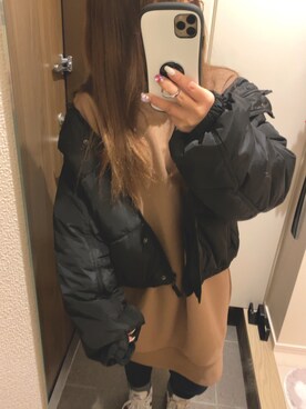 * 𝙠𝙧𝙣 *さん（レディース・148cm）の冬コーディネート